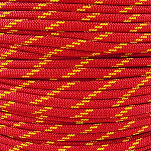 Paracord Planet 550 Paracord – 200+ Colors – Hanks from 10-100 Feet and Spools of 1000 Feet – Great Multi-Use Cord!