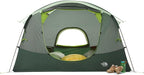 THE NORTH FACE Sequoia 4 Tent - Four-Person Waterproof Camping Tent, Spacious & Easy to Set Up, 2 Zipper Doors, Agave Green/Granny Smith, One Size