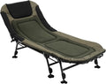 33in Wide Portable Bed Camping Cots with Carry Bag Adjustable Foldable Bed Holds Up to 397LBS Easy to Set Up for Travel Garden or Office Use