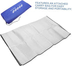 Folding Mat Pad Camping Sleeping Pads Aluminum Foil Camping Mat Foam Foil Blanket for Outdoor Sleeping