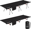 Naturehike ArmyWild Folding Camping Cot, Height Adjustable Ultralight Backpacking Cot, Portable Camping Bed for Camping Hiking Travel Home