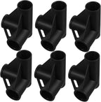 6pcs Pet Canopy Connectors Versatile Replacement Fittings for Dog Cat Tents Easy Installation Quick Assembly for Outdoor Adventures Durable Plastic Tent Support