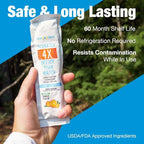 Aqua-Gard Emergency Hydration Gel - Survival Pouches for Disaster Relief | 200% More Effective Hydration | Emergency Pouches for Water Emergency Kit Supply for Extreme Conditions (3 Pack)