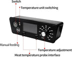 Digital Thermostat Control Board Kit Replacement for Pit BOSS 5 Series Vertical Pellet Smoker with LCD Display, Equipped with Hot Rod Ignitor, RTD Temperature Probe Sensor and Meat Temperature Probes