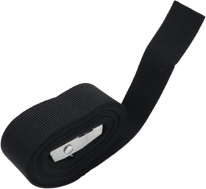 5Pcs Tie Down Straps Black Nylon Strap 1"*78.74" (6.56ft) Adjustable Straps with Heavy Duty Cam Lock Buckles, Lashing Strap for Backpacking, Outdoor Activities