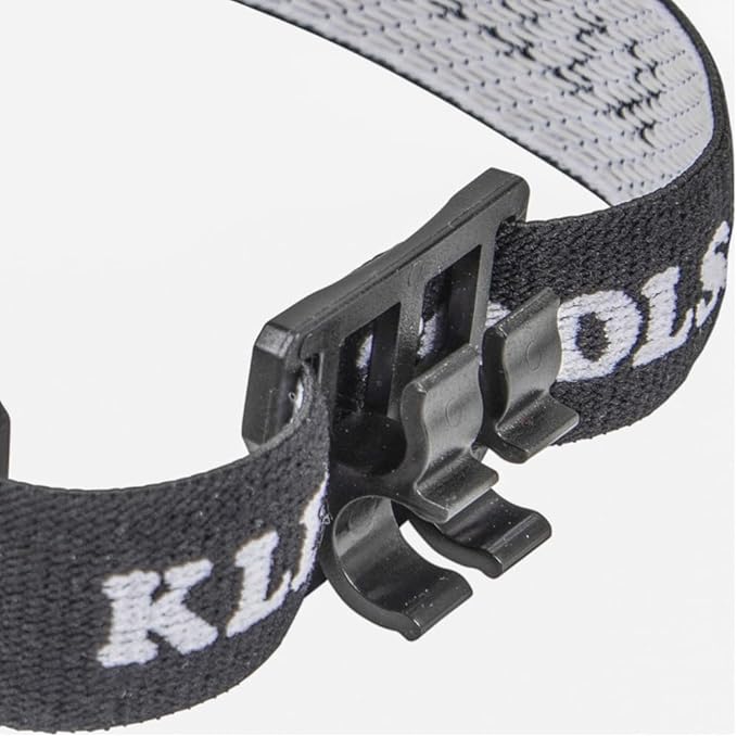Klein Tools 56060 Headlamp Bracket and Fabric Strap, Marker, Carpenter Pencil Holder, for Klein Removable Headlamp, for Work and Outdoor