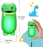 2 Pack Small Mini LED Flashlights for Kids Girls Boys Toddlers Cute Small Animal Flashlight - 2 in 1 Camping Lantern Flashlight - Christmas Gifts Stocking Stuffers Party Favors Halloween