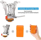 Outdoor Picnic Tableware Set, Portable Hard Aluminium Cooking Utensils for Camping, Hiking, Mountaineering, Picnic and Other Outdoor Activities, Easy to Clean with Cleaning Tools