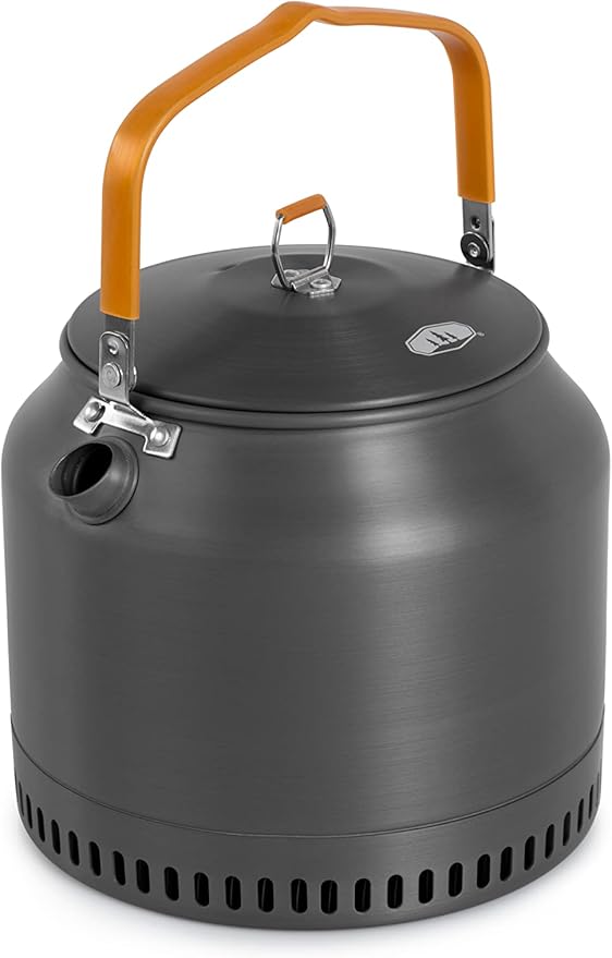 GSI Outdoors Halulite 1.8L Tea Kettle HS I Heat Sink Technology, Ultralight Camp Kettle