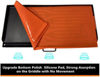 Silicone Griddle Mat Cover compatible with Camp Chef 2 Burners Fry Griddle Accessory- 32 Inch All-Encompassing Coverage Heavy Duty Food Grade Grill Buddy, All Season Grill Surface Protective