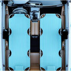 AZMANI Portable Travel Car Bed for SUV, Adult, Knitting Surface, Holds 550 Lbs (Size: 163x56x38cm-A)