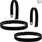 Elastic Headlamp Strap Replacement Headband, fit for Most Headlamps Black Diamond Petzl Princeton Tec Energizer Pelican Silva Fenix Headlamps 1”Width Comfortable Band, Fastening Does Not Fall -2 Pack