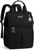 Maelstrom Cooler Backpack, 36 Cans Insulated Backpack Cooler, Soft Leakproof Double Deck Cooler Bag, Lightweight Lunch Backpack for Men & Women,Perfect for Beach Travel, Camping & Work