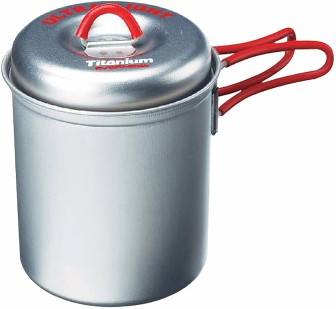 Evernew TI Ultralight Deep Pot, Small/0.6 L