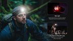 Nitecore HA11 Camping Headlamp, 240 Lumen Ultra Lightweight, use 1xAA Battery with Multi-Purpose Clip (Strap Headband)