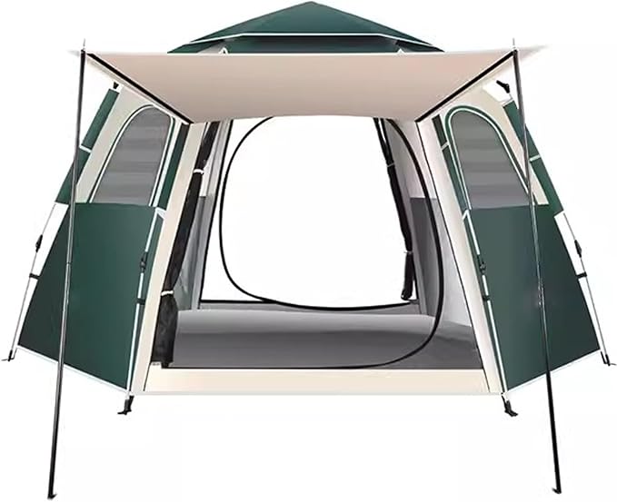 WHYATT 2-8 Person Tents for Camping, Backpacking Tent, Waterproof Windproof Tent Easy Set Up-Portable Dome Tents for Camping