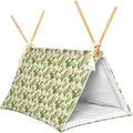 Bearded Dragon Reptile Sleeping Bed Tent Hide Tank Decor Accessories Habitat Shelter for Lizard Bearded Dragon Leopard Gecko (Cactus 1)