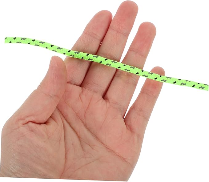 Mipcase 1roll Outdoor Camping Tent Tie Ropes Reflective Windproof Ropes for Lanterns Clothing and Gear Storage Lightweight and for Hiking and Backpacking
