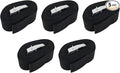 5Pcs Tie Down Straps Black Nylon Strap 1"*78.74" (6.56ft) Adjustable Straps with Heavy Duty Cam Lock Buckles, Lashing Strap for Backpacking, Outdoor Activities