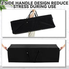 48 x 15 x 15 Inch, 176 L Extra Large Duffle Bag Camping Tent Storage Bag Heavy Duty Waterproof Sports Equipment Carrying Case for Tent Pole Travel Canopy Hammock Tripod Fishing Outdoor Moving