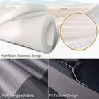 Car Inflatable Mattress, for Civic 2022-2025 Outdoor Camping Travel Portable Sleeping Pad AdjustableWear Resistant, Auto Accessories,B-Blue