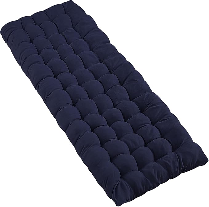 Vaygway Outdoor Camping Cot Pads Mattress- Soft Comfortable Lightweight Thick Cotton Sleeping Cot- Portable Hiking, Traveling, Backpacking Waterproof Bottom Pad Mattress