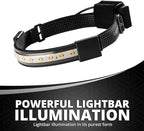 | LED Headlamp, 300 to 500 Lumens, Spot Light Mode and Red Light Modes Available On Select Models - Perfect for Camping Running Biking Fishing Construction