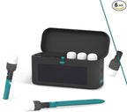 MPOWERD Luci Solar Site Lights: Stringless String Lights, Six Detachable Mini Camping Lights with Tent Stakes and Charging Case | Lights 1,000 sq ft | Rechargeable via Solar and USB | Lasts 20 Hours