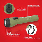 Eveready LED Flashlight Bright Reliable Flashlights for General Purpose, Great for Camping, Car, Emergency Storm Power Outage Handheld Flashlight (Batteries Included)