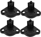 Gatuida 20pcs Rv Awning Bottom Bracket Foot Lightweight Easy Install Tent Connection Kit for Camping Outdoor Umbrellas and Awning Support