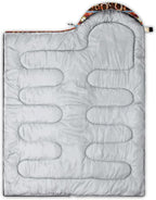 QOOMO Camping Sleeping Bags,3 Season Warm & Cool Weather,Lightweight,Waterproof Sleeping Bags for Adults & Kids Traveling,and Outdoors