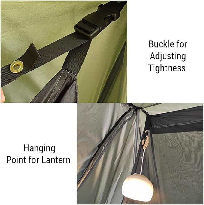 Waterproof Backpacking Tent Set Windproof 1/2 Person Tent Double Layer Camping Tents,Double Layer Tents
