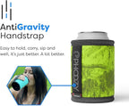 PHOOZY Insulated Can Cooler for 12oz Cans with NASA-Inspired Technology - Patented Koozie That Keeps Drinks Cold 10x Longer - Lightweight Beer Koozie for Outdoor Adventures - Green