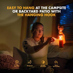 UCO Original Candle Lantern Value Pack with 3 Candles and Storage Bag, Original Size, Powder Coated, Volcano
