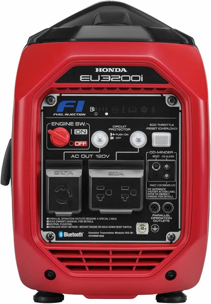 Honda 665740 EU3200i 3200 Watt Bluetooth Portable Inverter Generator 49-State