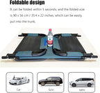 AZMANI Portable Travel Car Bed for SUV, Adult, Knitting Surface, Holds 550 Lbs (Size: 163x56x38cm-A)