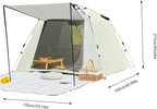 Genérico Camping Tent | Wide and Easy to Set Up Quick - Family Tent for Outdoor Activities, for Adults Teenage Couples on Picnic Hiking Mountaineering and