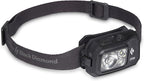 BLACK DIAMOND Storm 450 Headlamp | 450 Lumens Brightness | Waterproof & Dimmable | 3X AAA Battery Operated (Included | Camping, Hiking, Running | Black