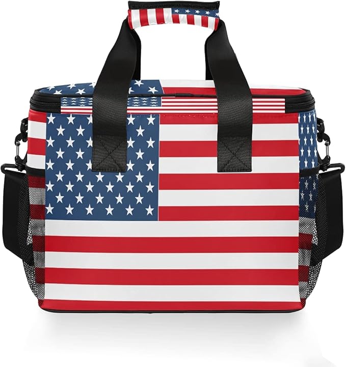 AUUXVA Cooler Bag Large Camping Cooler Tote Lunch Cooler Bag Leakproof Insulated Waterproof Lunch Box