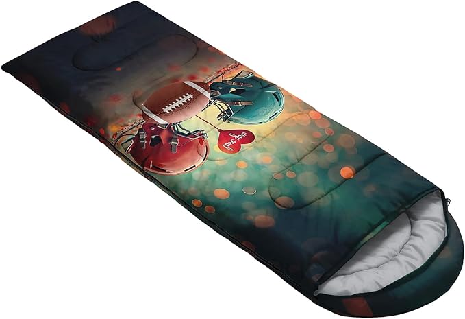 QOOMO Camping Sleeping Bags,3 Season Warm & Cool Weather,Lightweight,Waterproof Sleeping Bags for Adults & Kids,Traveling,and Outdoors,Camping Gear Equipment