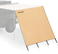 Awning Wall 8.2FT x 8.5FT Multi-Side Universal Awning Extension Waterproof Ripstop UV-Resistant for Windbreak & Sun Shade