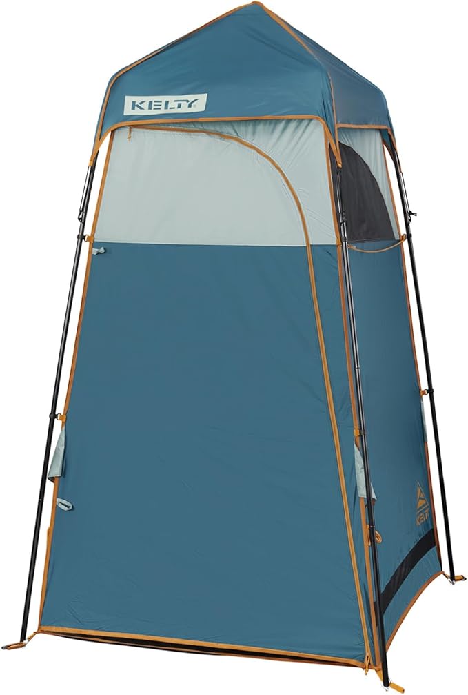 Kelty Discovery H2GO Privacy Shelter, Campsite Shower and Changing Shelter, Zippered Entry, Steel Pole Frame, Freestanding