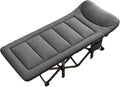 Folding Camping Cot,Camping Cot for Adults, Portable Folding Cot for Sleeping Lightweight Tent Cot with Storage Backpack Supports 160kg(Multi Color)
