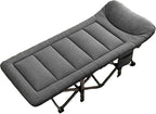 Folding Camping Cot,Camping Cot for Adults, Portable Folding Cot for Sleeping Lightweight Tent Cot with Storage Backpack Supports 160kg(Multi Color)