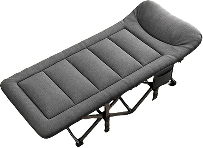 Folding Camping Cot,Camping Cot for Adults, Portable Folding Cot for Sleeping Lightweight Tent Cot with Storage Backpack Supports 160kg(Multi Color)