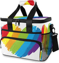 AUUXVA Cooler Bag Large Camping Cooler Tote Lunch Cooler Bag Leakproof Insulated Waterproof Lunch Box