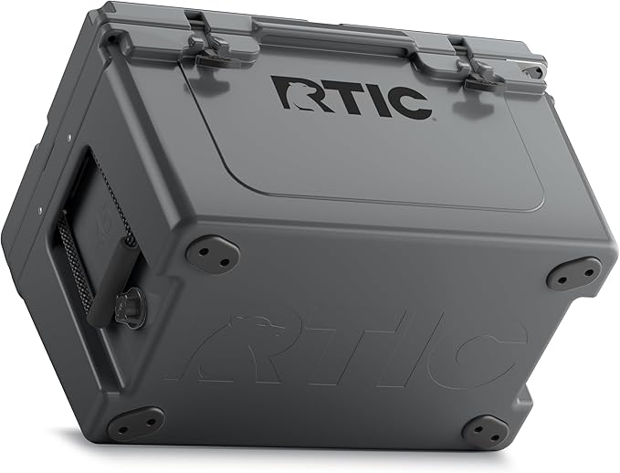 RTIC Ultra-Tough Cooler Hard Insulated Portable Ice Chest Box for Beach, Drink, Beverage, Camping, Picnic, Fishing, Boat, Barbecue
