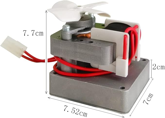 Replacement Auger Motor Parts， Compatible with Traeger, Pit Boss, Camp Chef Wood Pellet Grills Smokers, AC120V 60Hz 2 Pole Universal Feeding Gear，2.0RPM Auger Motor