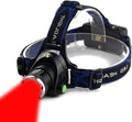 Red Light Headlamp, 3 Mode LED Headlamp, Zoomable Red Headlamp for Astronomy, Aviation, Night Observation