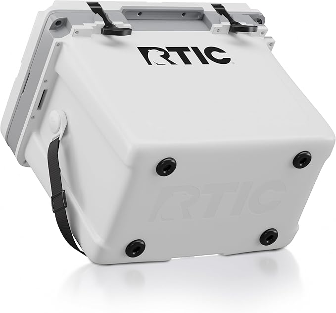 RTIC Ultra-Light 22 Quart Hard Cooler Insulated Portable Ice Chest Box for Drink, Beverage, Beach, Camping, Picnic, Fishing, Boat, Barbecue, 30% Lighter Than Rotomolded Coolers
